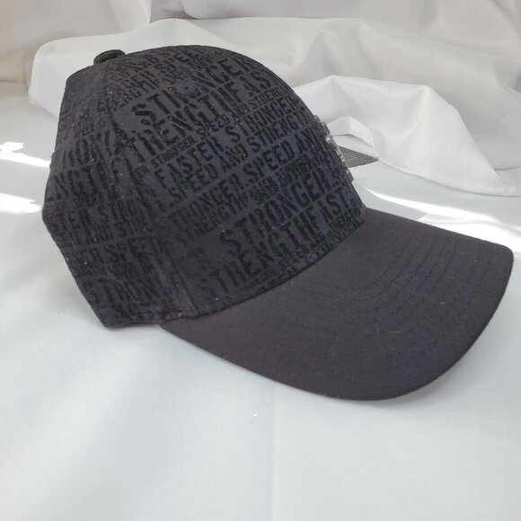 Black Flexfit Cap "My Motorcycle Is My Weapon" Hat S/M Speed And Strength NWT - Picture 8 of 9
